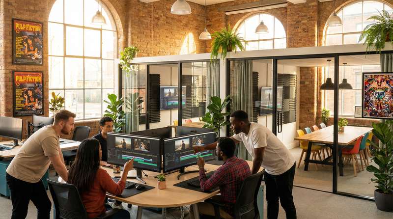 抖音风公司办公环境