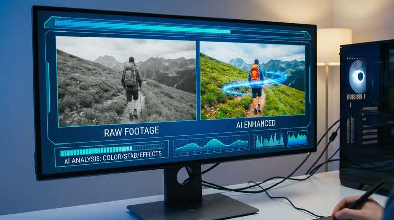 抖音风 AI视频剪辑教程视频